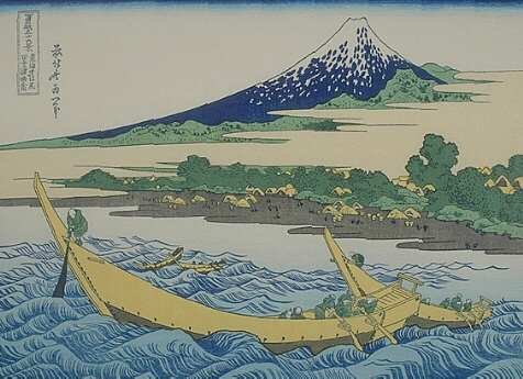 24 вида горы Фудзи кисти Хокусая (илл) - _08Taganaura.jpg