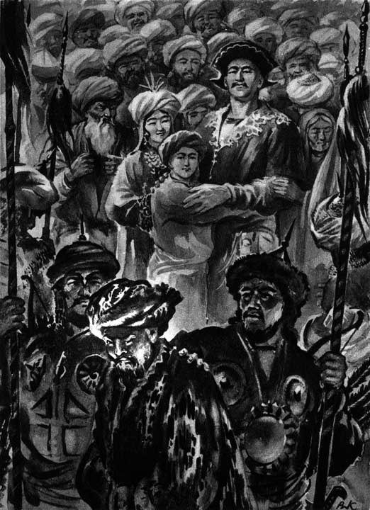 Алпамыш. Узбекский народный эпос(перепечатано с издания 1949 года) - i_021.jpg