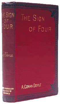 Книга Знак четырех(изд.1890)