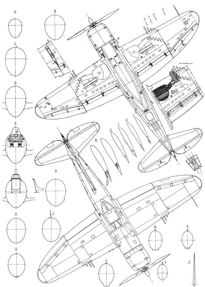 Р-47 «Thunderbolt» Тяжелый истребитель США - pic_172.jpg