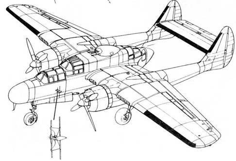 Nortrop P-61 BLack Widow Тяжелый ночной истребитель США - pic_67.jpg