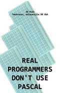 Книга Real Programmers Don't Use PASCAL.