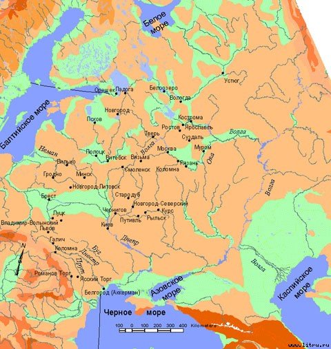 Россия в средние века - map1.jpg