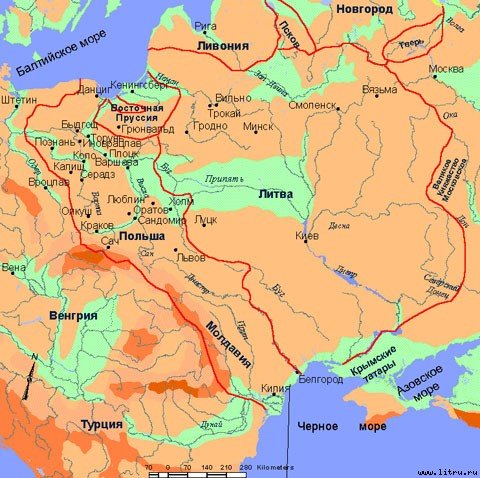 Россия в средние века - map5.jpg