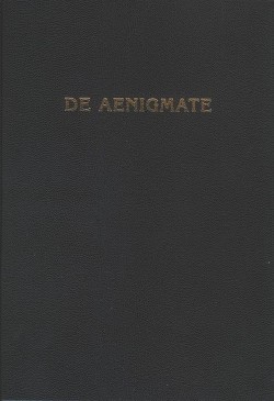 Книга De Aenigmate / О Тайне