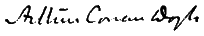 Архив Шерлока Холмса  - autograph.png